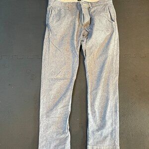 JCrew blue stretch men's dress pants slim 31 x 30